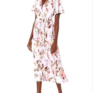 French Connection Floral Wrap Dress
